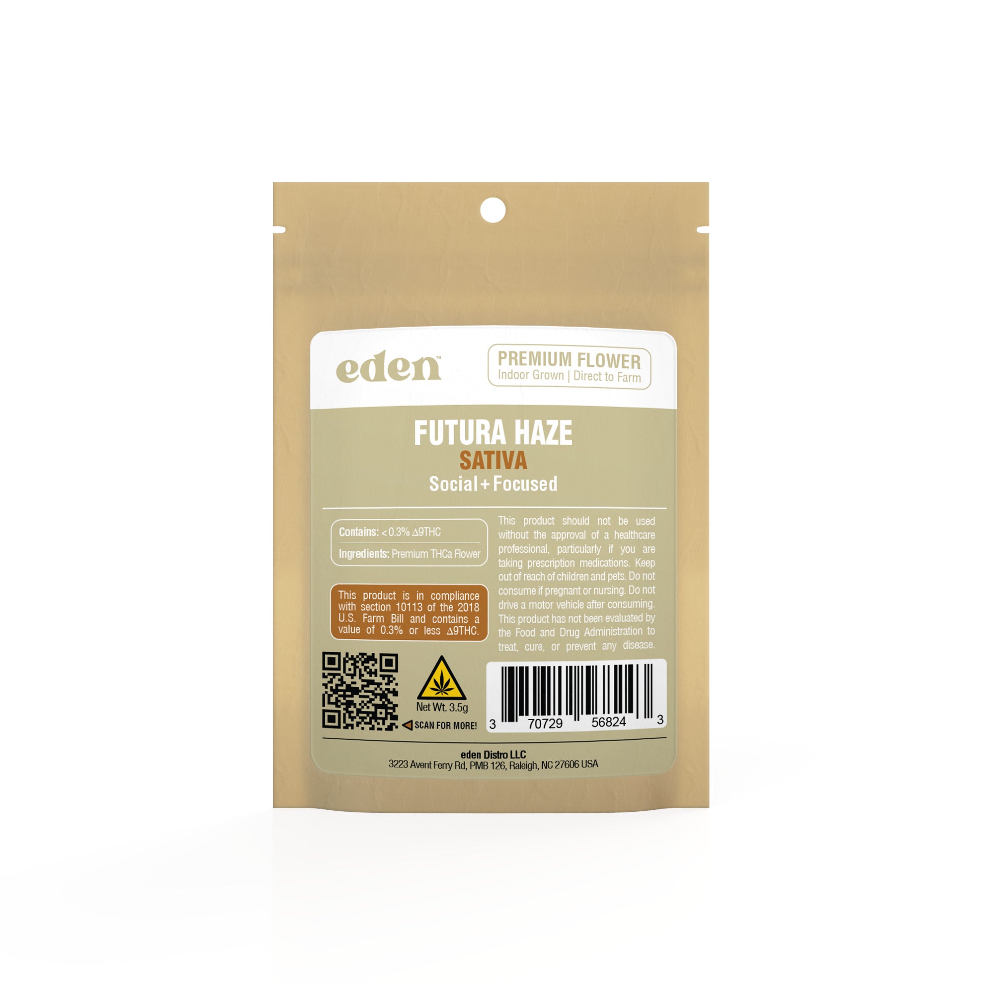 Collection of Premium Flower | Futura Haze in a gallery layout