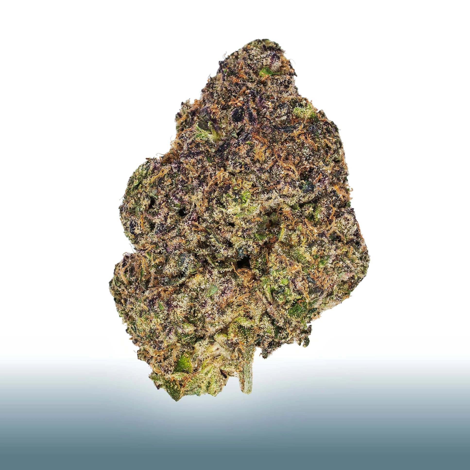 Collection of Top-shelf Flower King Louis XIII cannabis bud with earthy, pine, and citrus notes. in a gallery layout